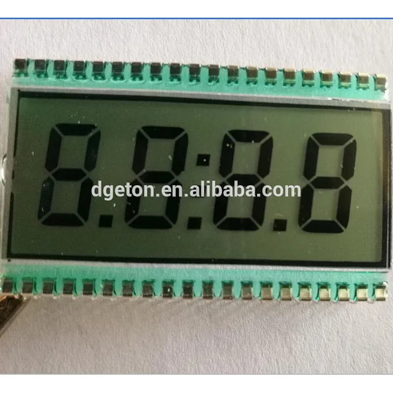 4 digit 7 segment fuel dispenser LCD