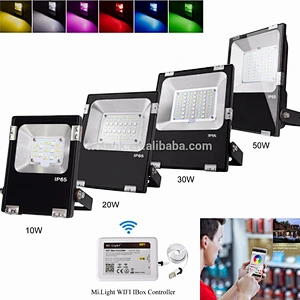 Wireless Wifi Phone APP Control Smart 20W RGB+CCT Color Changing LED Floodlight