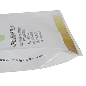 China good quality 100% new polypropylene material white pp woven packaging plastic sugar bag with liner 10kg, 25kg, 50kg