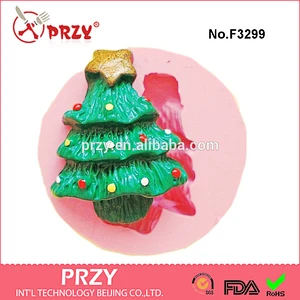 F3299 Christmas Tree mold for fondant silicone cake mold silicone molds