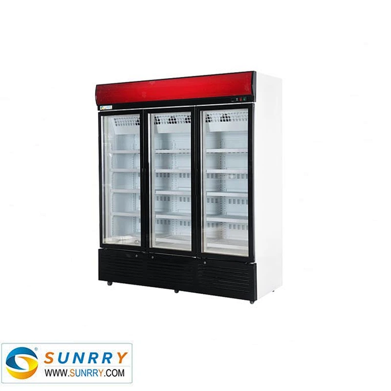 Commercial Freezer Of Glass Beverage Bottles Wholesale (SY-BC730C SUNRRY)
