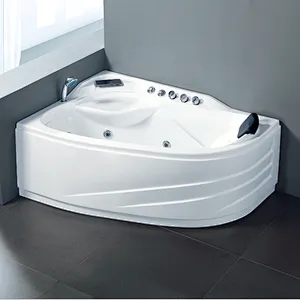1 Person Acrylic Jetted Whirlpool Indoor Corner Hot Tubs Made In China Hot Sale