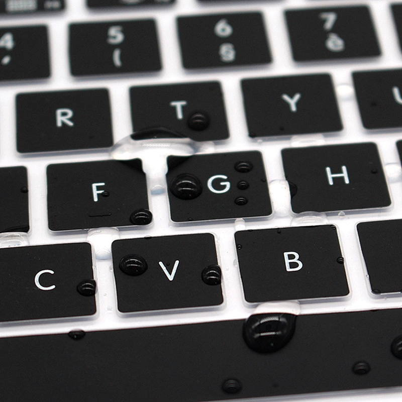 French Layout Keyboard Protector custom silicone keyboard cover Skin For Macbook Air 11