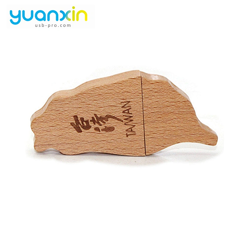 Wooden Box Heart Shape Cork Bulk Wood Usb Flash Drive