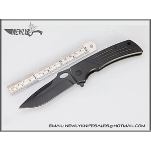 Stainless Steel Knife Tactical Folding Knife Titanium