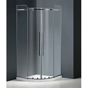 Foshan Factory simple style bathroom tempered glass bathroom shower room