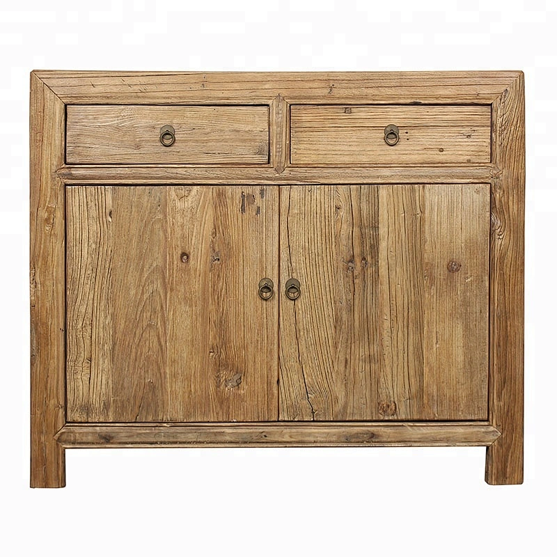 asian chinese antique reclaimed wood sideboard living room furniture