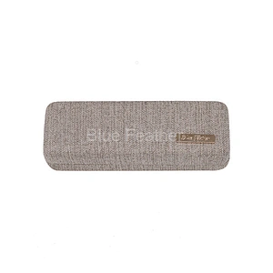Gentleman Solid Color Squareness Eyeglasses Case for Men