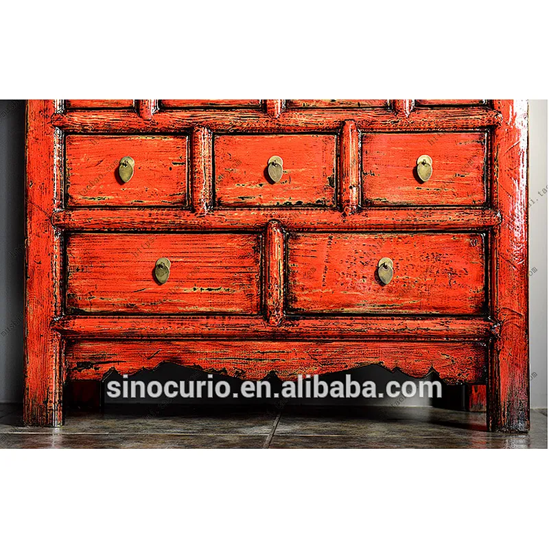 Beijing factory wholesale reproduction lacquered chinese antique furniture