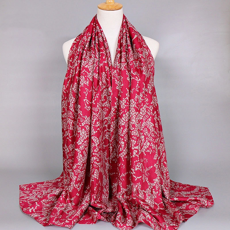 Winter women shawls china bamboo 100% cotton pashmina shawl scarf