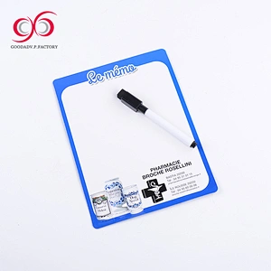 Customized magnetic refrigerator board planner magnetic board with marker pen for fridge