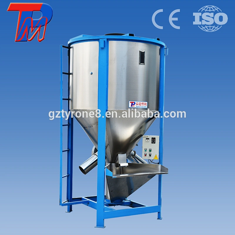 Plastic vertical  mixer with drying blower Tyrone plastic hopper mixing stirrer made in China