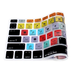 OEM Products studio one hotkeys keyboard skin Hot key Dust-proof Spanish Laptop Keyboard Custom Skins For Mac Book Pro 13
