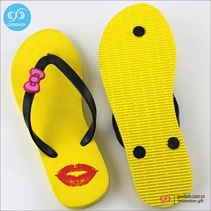 Promotional cheap summer beach slipper colorful flip flops