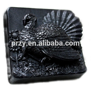 PRZY s2387 DIY halloween silicone Skull and Roses Soap mold