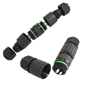 Waterproof Cables M12 Panel Mount 4Pin Connectors