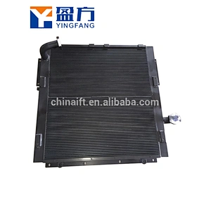 Infront OEM hydraulic excavator SK60-8 SK200-3 SK200-5 SK200-6 SK200-6E aluminum oil cooler Air After Cooler for sale