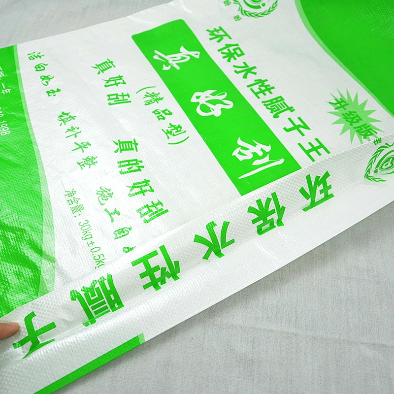 pp woven bags 20kg lamination for packing putty powder