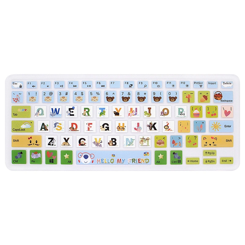 Custom Printing keyboard  laptop  for dell oem Laptop Keyboard Silicon Skin Cover 3442 5442 14C 14CR 14R 14MR 14MD 14M