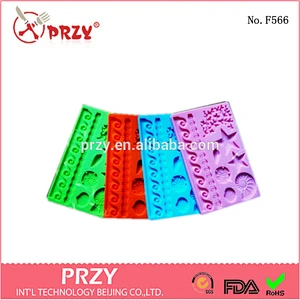 stars printed silicone cake decorating mold food grade silicone molds diy molds for wholesale