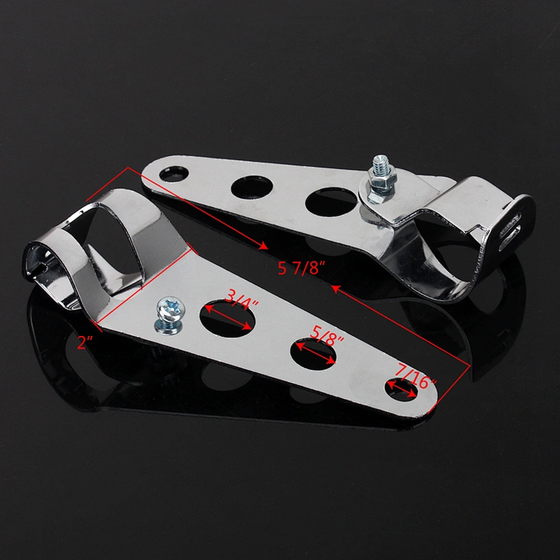 35MM-43MM Motorcycle Head Lamp Holder Headlight Mounting Brackets Fork