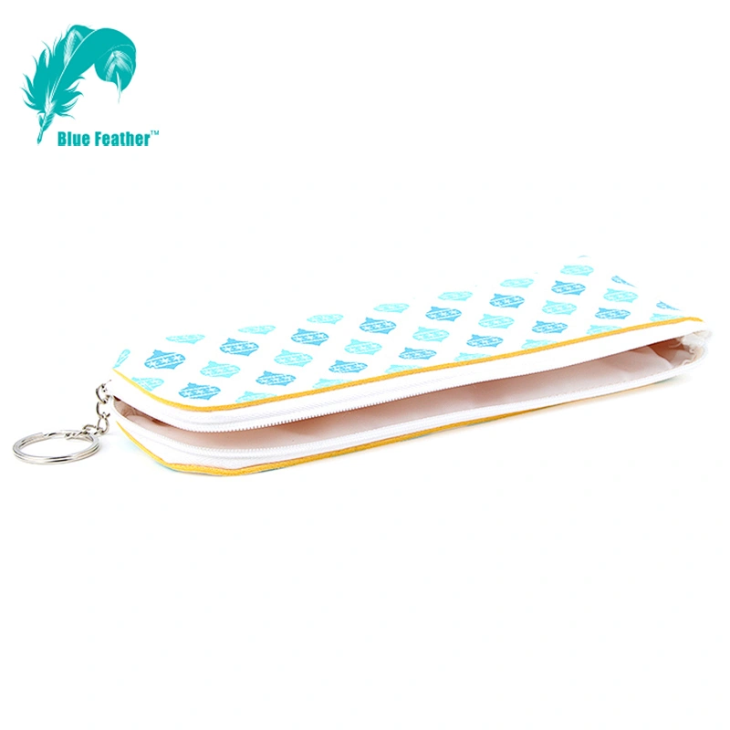 Women's Snow Pu Leather Pencil Bag