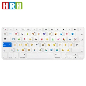 High Quality Silicone English Laptop skin custom silicone keyboard cover for Mac Book Air pro retina 13 EU Version