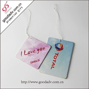 Smile custom car air fresheners hanging plant in China