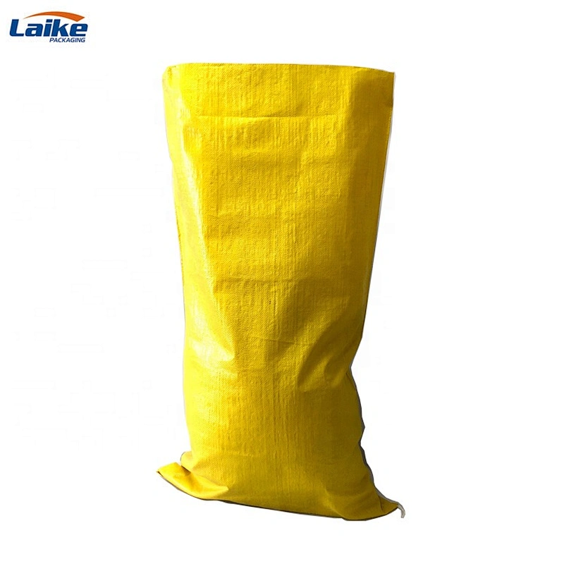 Factory price  25kg empty sack plain pp woven polypropylene 50kg bag dimensions for rice ,corn,feed,fertilizer,sand