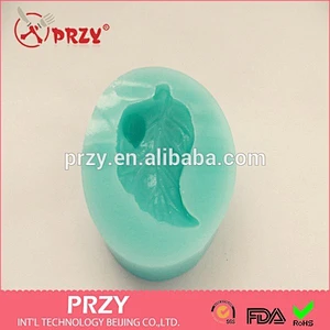 2015 Newest Top Selling Leaf with Ladybird Fondant Silicone Cake Mold