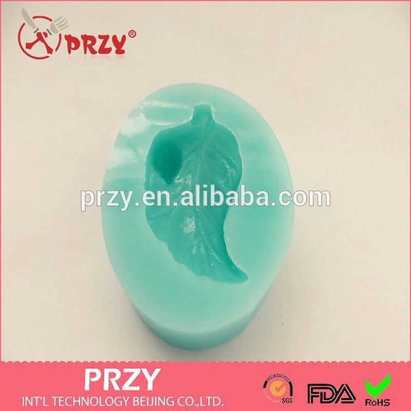 2015 Newest Top Selling Leaf with Ladybird Fondant Silicone Cake Mold