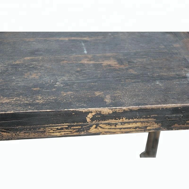 chinese antique oriental solid wood old side altar table