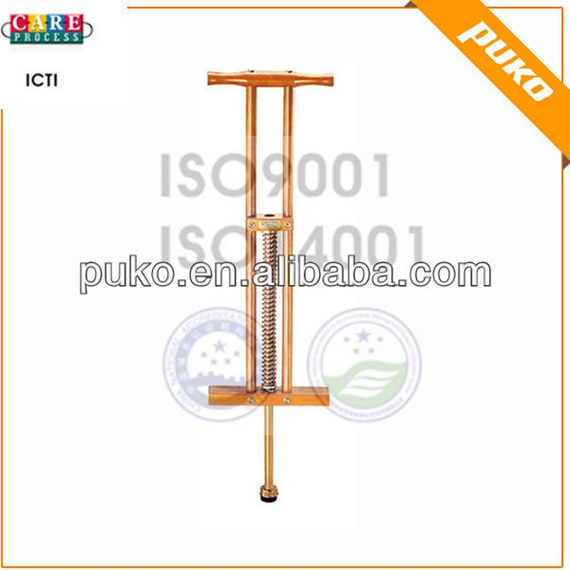 2014 gold wood Promotional power pogo sticks