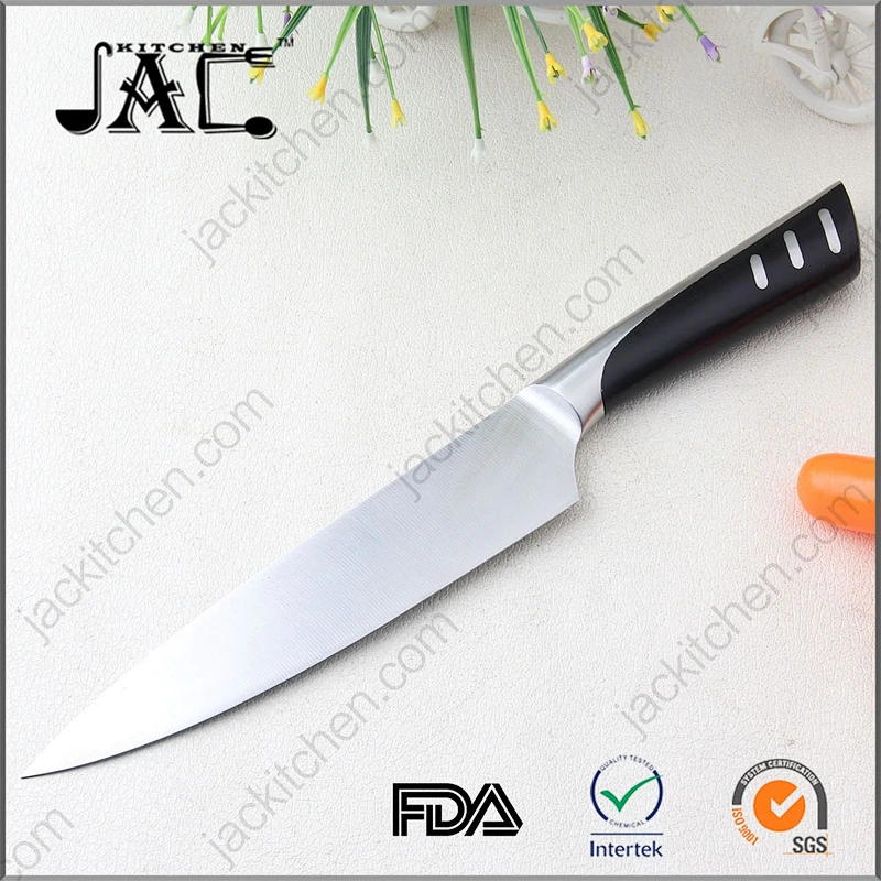 Amazon Hot Selling Yangjiang 8 Inch ABS Handle Stainless Steel Super Chef Knife