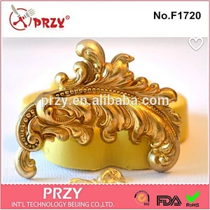 2015 hotsale Fancy Flourish cake decor silicone cake mold