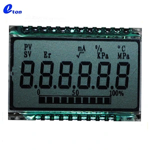 ROHS 7 segment LCD Screen Display