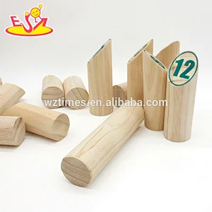 New design yard games wooden Finnish tossing game for throwing W01A305