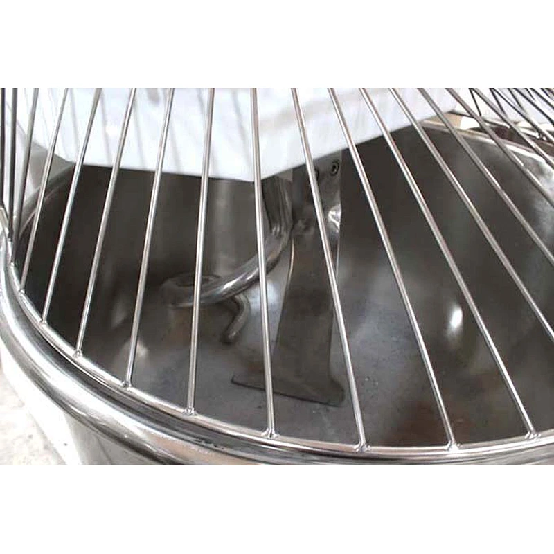 Good design commercial stainless steel double speed spiral dough mixer and flour mixing machine prices
