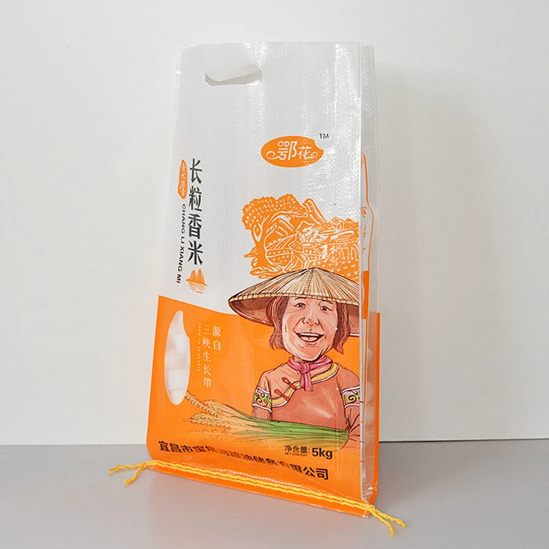 pp woven packaging bags, sack used for 25kg agricultural products salt, corn, grain, rice