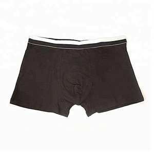 wholesale elastic waist bamboo fiber men's boxer briefs