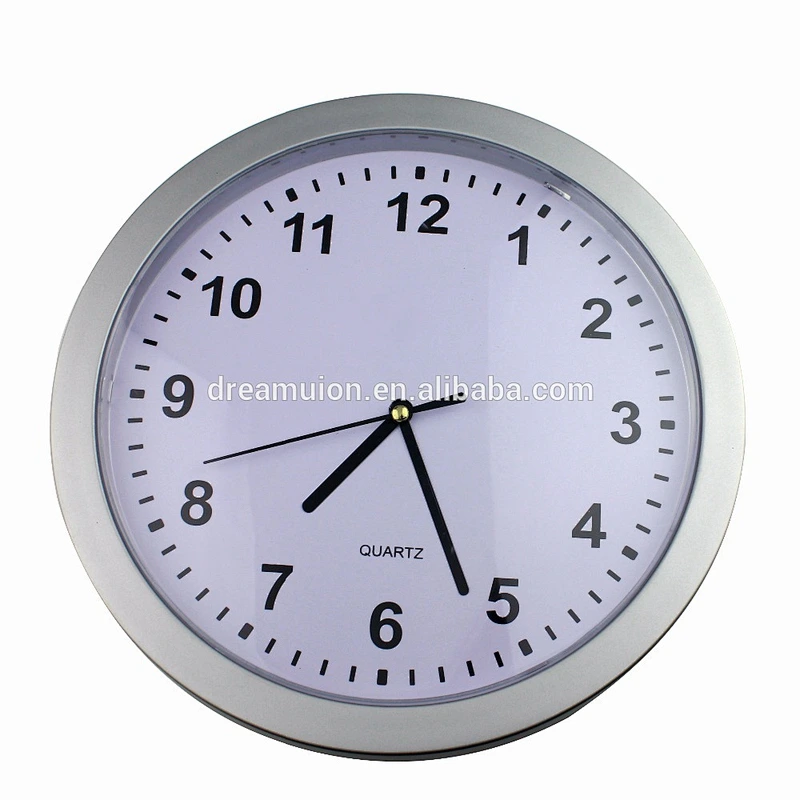 Multifunction Clock Safe Hidden Wall Secret Jewelry Security Money Cash Compartment Stash Box Kitchen Decor