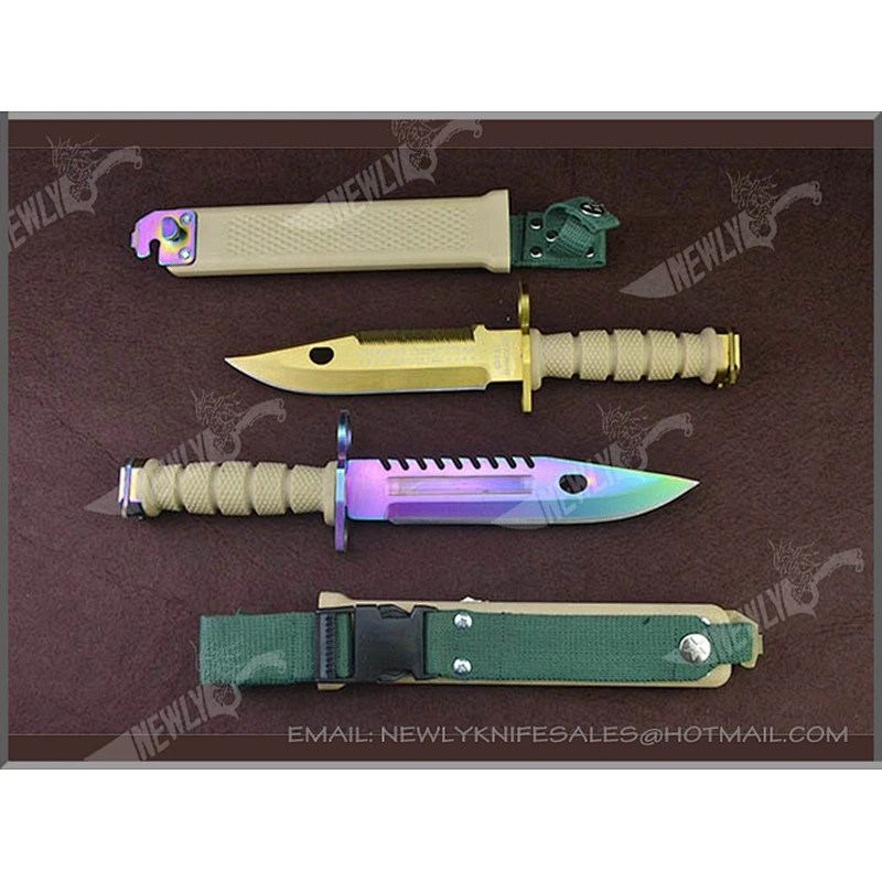 Popular Steel Blade Tactical Military Knife Fixed Knife