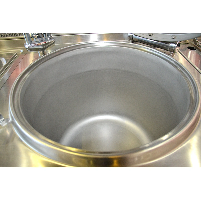 2018 New Design Best Selling Stainless Steel Gas Steam Jacketed Soup Kettle