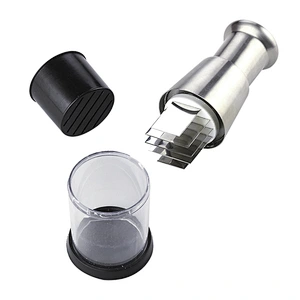 S/S +ABS+PS+PP 15.9*5.9*5.9 Hot sale kitchen utensil onion chopper/ginger garlic chopper/mini chopper