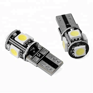 Wholesale Best 12V Car Parking Error Free Canbus T10 Bulbs 5050SMD W5W 5 LED Light