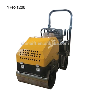 Pedestrian 3ton Mechanical Drive Double Drum Vibratory Roller Capacity YFR-1200