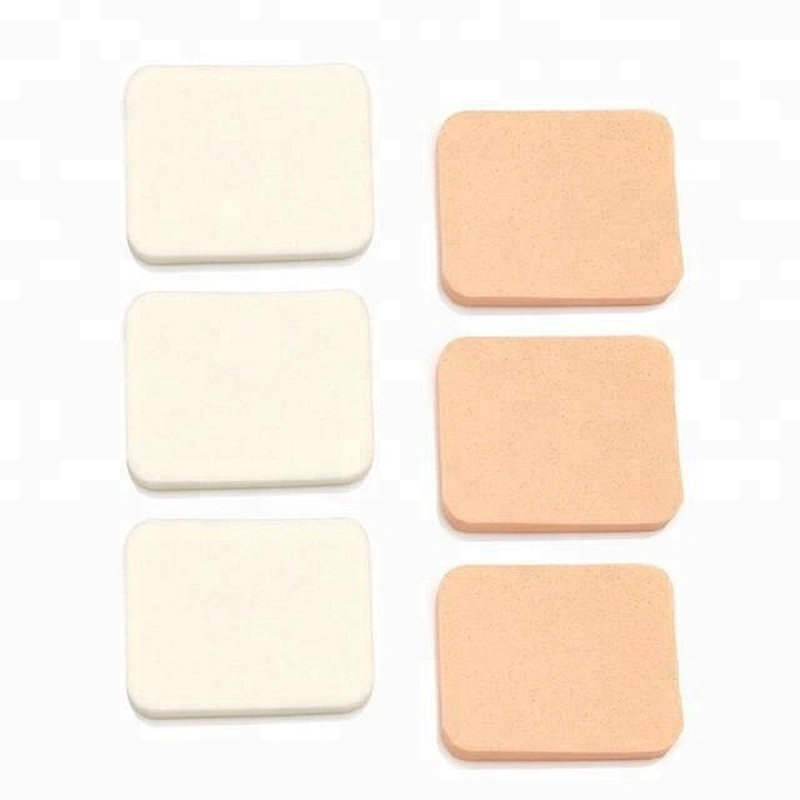 Customized Logo Rectangle SBR PU Makeup Sponge Powder Puff With High Quality