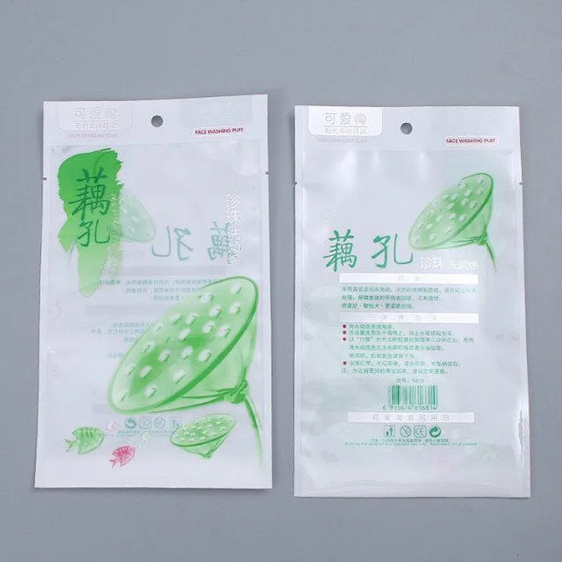 Wholesale PE bags are used for cleaning cotton packaging