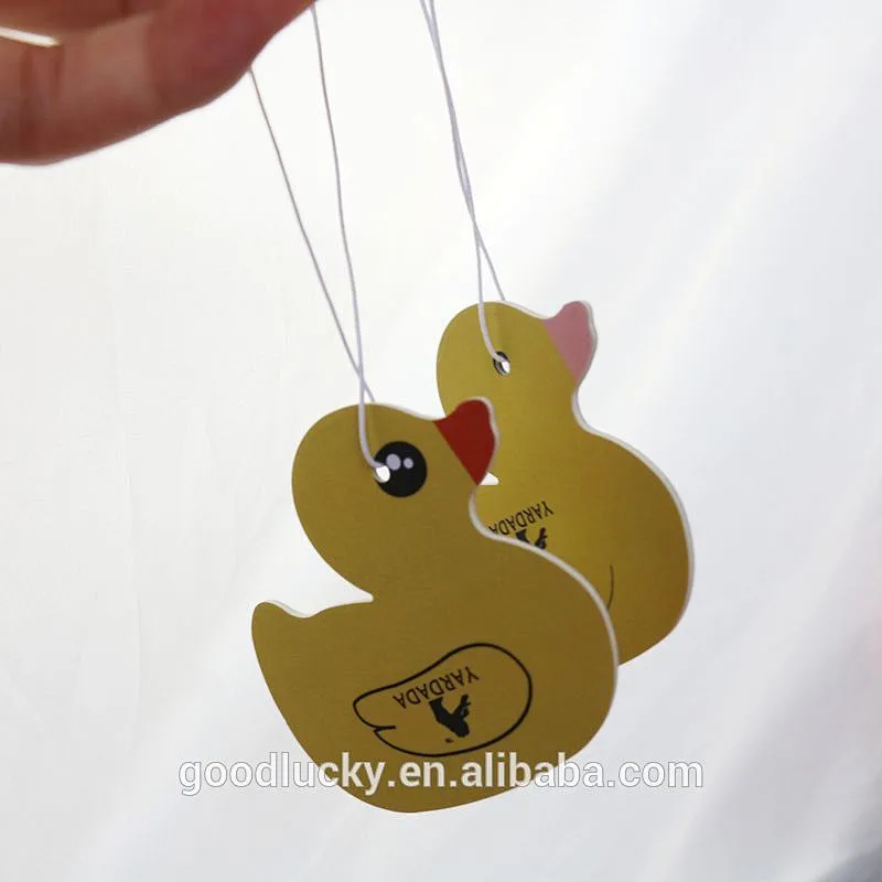 Logo printed Hanging Paper Air Freshener