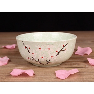 Wholesale Cheap Price Tableware 2019 New Ceramic Bowl Porcelain Rice Bowl